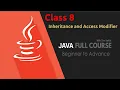 Bangla Inheritance and Access Modifier Class 8 Java Full Course Basic to Advance
