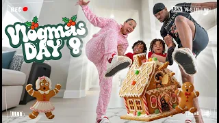 Building a Gingerbread House GONE WRONG! | Vlogmas Day 9