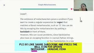 python tutorial part 9 1 khushi ozha python sololearn module 9
