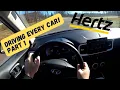 Renting EVERY Car from Hertz starting with THE CHEAPEST - Part 1