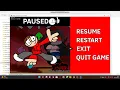w i p custom fnf pause screen in lua