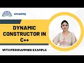 Dynamic Constructor in C tutorial
