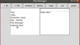 Python - File Manager