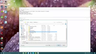 How to make a file without extension on windows 10