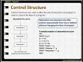 Control Strucutres in QBASIC