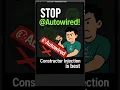 Stop using Autowired Use constructor injection instead