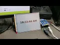 Node js Waveshare e-paper 7 8 Raspberry PI 4 Clock Example