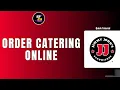 How To Order Catering Online In Jimmy Johns Website