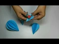 Paper Hanging Raindrop for decoration room Decor idea