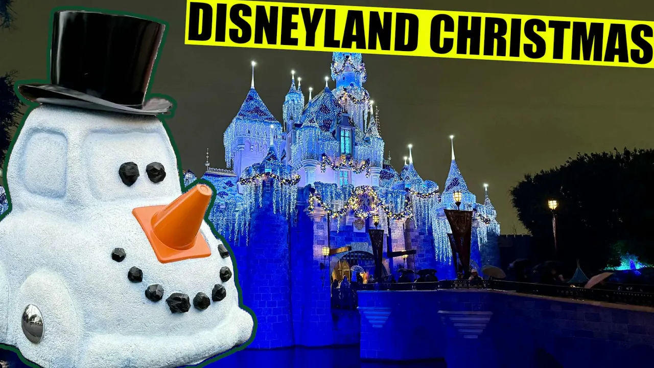 Disneyland Christmas 2025 Trip (Rides, Entertainment, Food, Decorations)