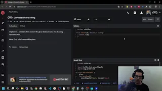 BOOLEAN TO STRING CODE WARS KOTLIN ENG
