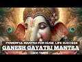 Download Lagu You are SO LUCKY IF YOU LISTEN THIS DAILY ONLY 15 MINUTES |  Shree Ganesh Gayatri Mantra 108 Times