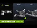 How to fix bone twist without destroying mocap data Mocap Animation Course iClone 8