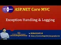 Global Exception Handling Logging in ASP NET Core C using Middleware Serilog