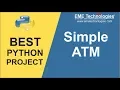How to Create Simple ATM System Project in Python Download Projects With Source Code