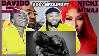 davido holy ground official audio ft nicki minaj reaction were is your holy ground