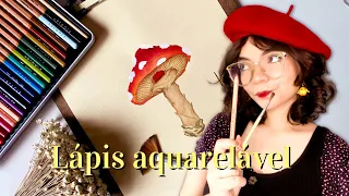 COMO PINTAR COM LÁPIS DE COR AQUARELÁVEL