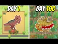 I Spent 100 Days Farming Dinosaurs To Become A Millionaire