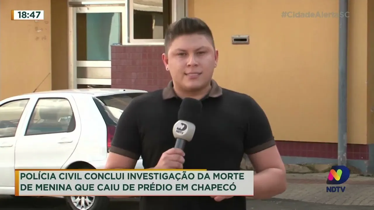 Polícia Civil finaliza investigações sobre morte da criança que caiu de prédio