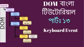 Bangla JavaScript DOM Tutorial - Keyboard Event