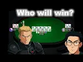 LLinusLL0ve gets CHALLENGED HARD by asianflushie HU NLHE Cards Up Compilation