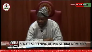 Download Ministerial Screening of Alkali Ahmed Saidu (Gombe State) MP3