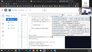 2021-06-03 Java 2 Dice Roll Number