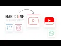 CSS Magic Line Icon Hover Effects OnlineTutorialsYT