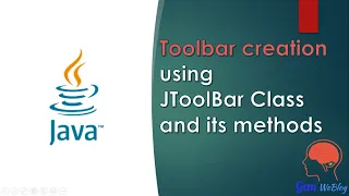 Java Swing GUI Part Toolbar creation using JToolBar Class and its methods Step-by-step