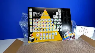 The Periodic Table of LEGO Colors V2 0