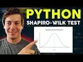 How to Perform the Shapiro-Wilk Test for Normality in Python Scipy