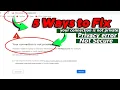 How to fix Your connection to is not private or Privacy error Google Chrome Other Browsers