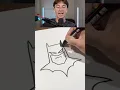 How To Color Batman