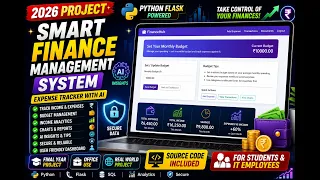 Smart Finance Management System 2026 Expense Tracker Using Python Flask