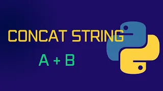 Python Concatenate String