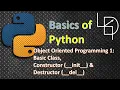 Python OOP 1 Basic Class Constructor -