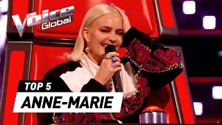 every time coach anne marie sings on the voice uk