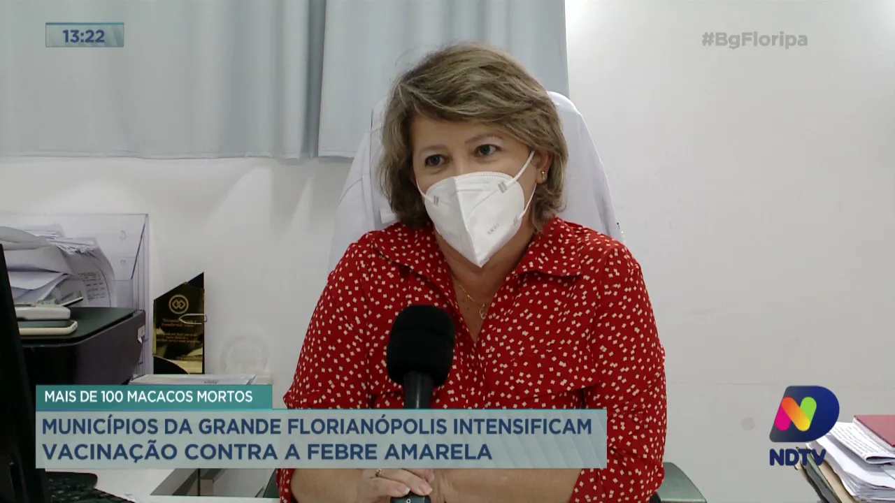 Municípios da Grande Florianópolis intensificam vacinação contra a febre amarela