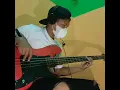 cover bass - taman langit / peterpan#shorts
