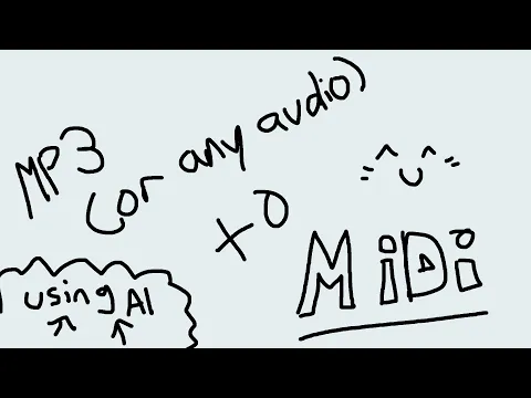 Download MP3 How To Create MIDI Files with MP3 Files (Using AI!)