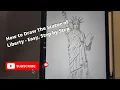 How to draw the Statue of Liberty Easy Step by Step