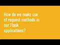 CS1520 Lecture 12 Using HTTP Parameters in Flask in get and post requests