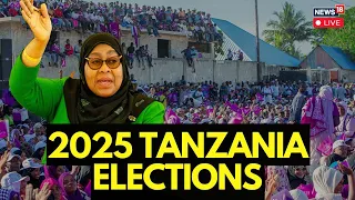 LIVE Tanzanian President Poised To Retain Power As Rivals Barred From Election Samia Suluhu 