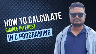 How to calculate simple interest in C C programing in Nepali