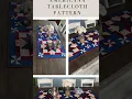 Quilt of Valor Table Runner Sewing Pattern