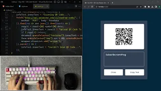 ASMR Programming - QR Code Reader App