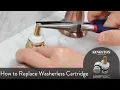 How to Replace a Bathroom Faucet Washerless Cartridge - KBRP101C
