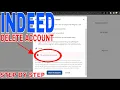 How To Delete Your Account In Indeed