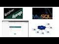 3 Python Web app with MySQL and Django Admin Panel