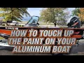 Alumacraft touch up paint ideas